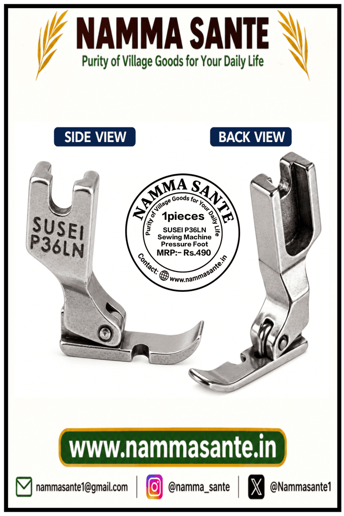 SUSEI P36LN Sewing Machine Pressure Foot view 5
