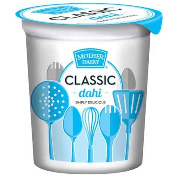 Mother Dairy Classic Curd - Cup 200 Gms
