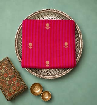 Handloom Chanderi Pure Silk Saree