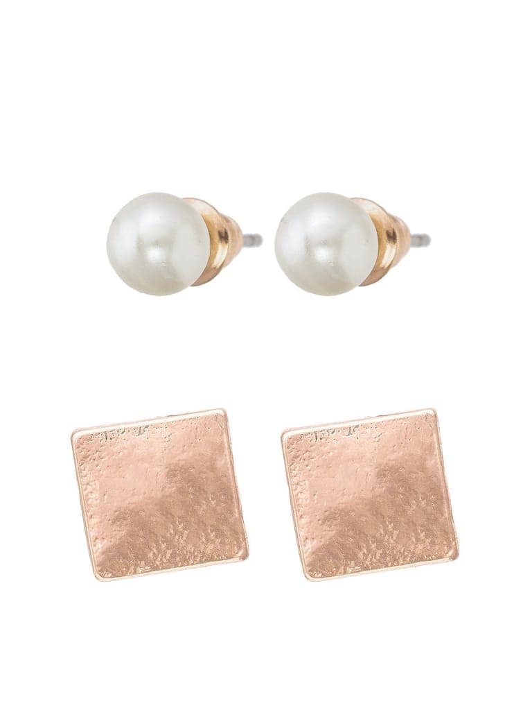 Morison Golden Floral Earrings Bloom with Timeless Beauty view 5