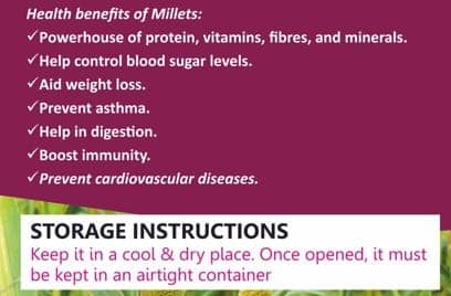Kodo Millet Rice - Healthy & Nutritious Whole Grain ( Pack of 10 ) view 3