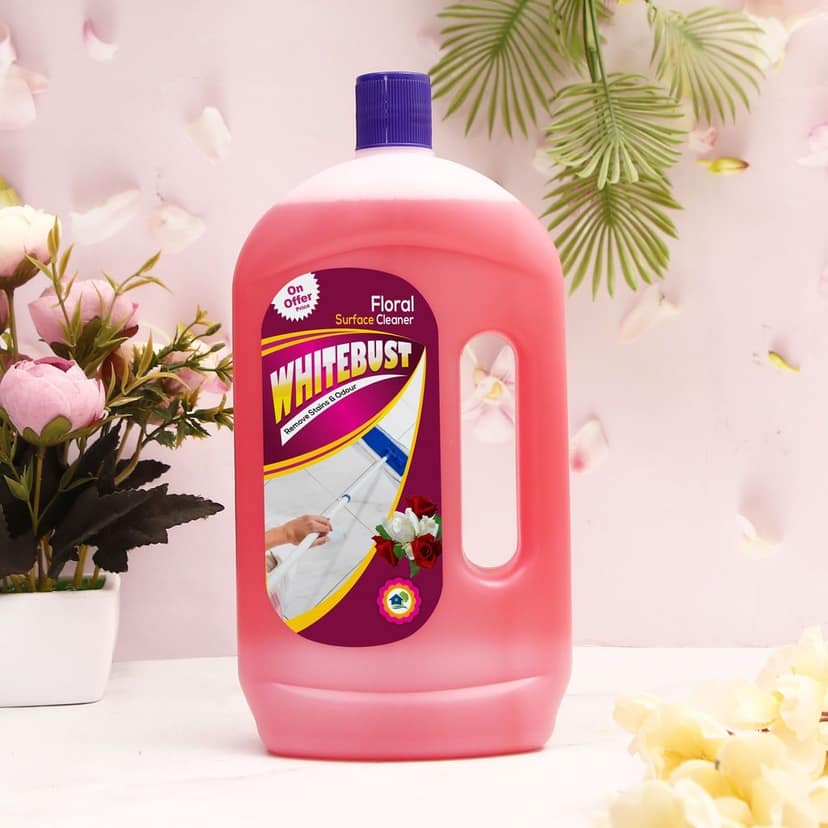 Whitebust Floor Cleaner Floral,Citrus & Jasmine Fragrance 975ml Pack of 3 view 6