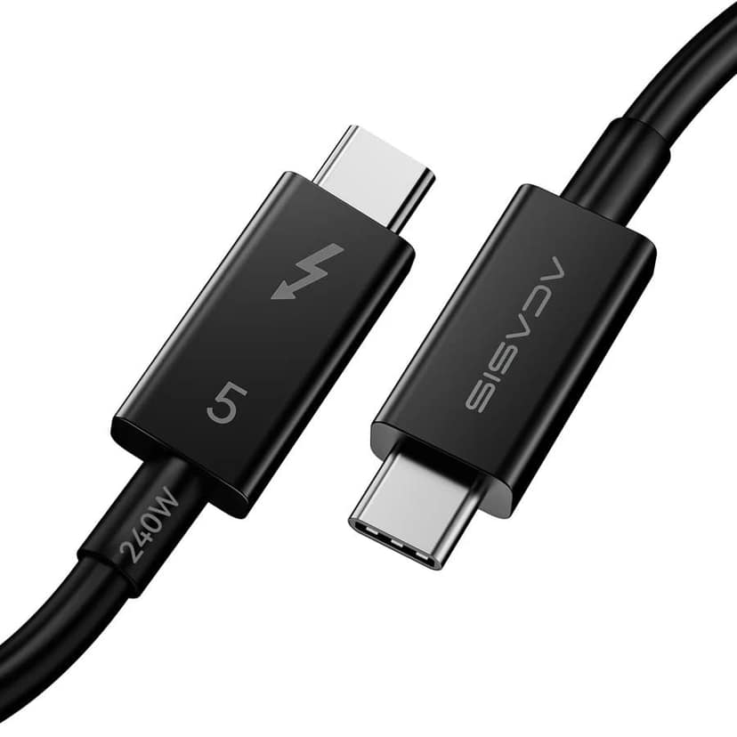 ACASIS [Intel Certified] 80Gbps Thunderbolt 5 Cable with 120Gbps Bandwidth Boost 3* 8K displays & 240W Charging Compatible with Thunderbolt 5/4/3/USB4.0 view 7