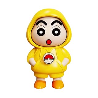 Flip Face Changing Shinchan Cartoon Keychain | Interactive Cartoon Flip Keychain Toy | Interactive Cartoon Flip-Face Keyring with Fun Expressions | Perfect Gift for Shinchan Lovers