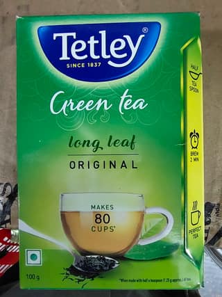 Tetley green tea long leaf original
