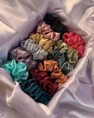 Elecsera Elastic Hair Bands Ropes Scrunchies for Women or Girls Hair Accessories Rubber Band Pack of 15(Multicolor)