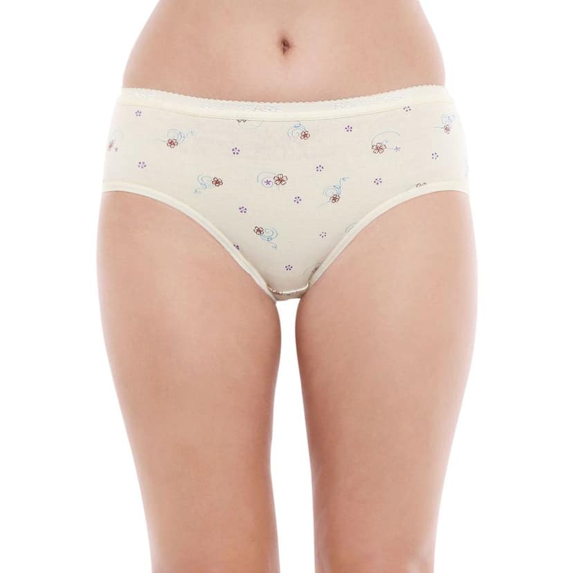 Bodycare women's combed cotton assorted Hipster Panty Pack of 6 ( E3000 ) view 2