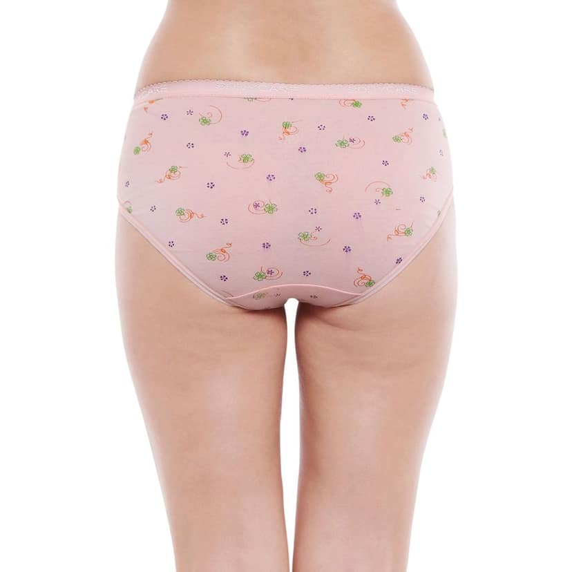 Bodycare women's combed cotton assorted Hipster Panty Pack of 6 ( E3000 ) view 6