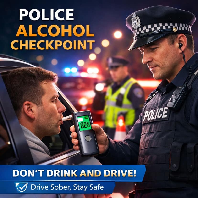 E-80 Breathalyzer - Digital Alcohol meter view 5