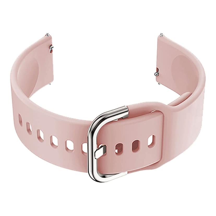 20mm Replacement Band compatible with Fire Boltt Ninja Calling Smartwatch Sports Hook Band All 20MM Watches Compatible (Pink) view 3
