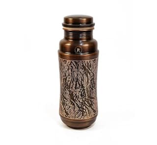 Antique Copper Jumbo Water Bottle - 1300ML