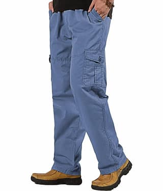 Reoutlook Regular Flat Men's Cargos - Gold ( Pack of 1 )