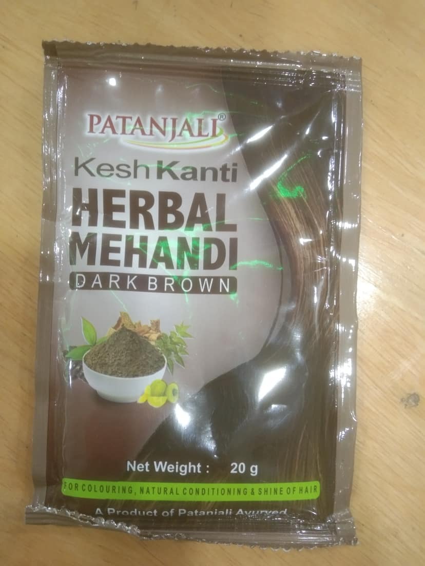 Patanjali Kesh kanti Herbal Mehandi Dark brown