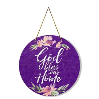 Wall Hangings for Home Decoration Items for Living Room Decor Welcome Home Wall Hanging for Home Office Decoration Handmade Craft Decorative Wall Art (WH1814)