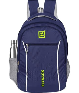 FLYSACK Blue PU Backpack ( 40 Ltrs )