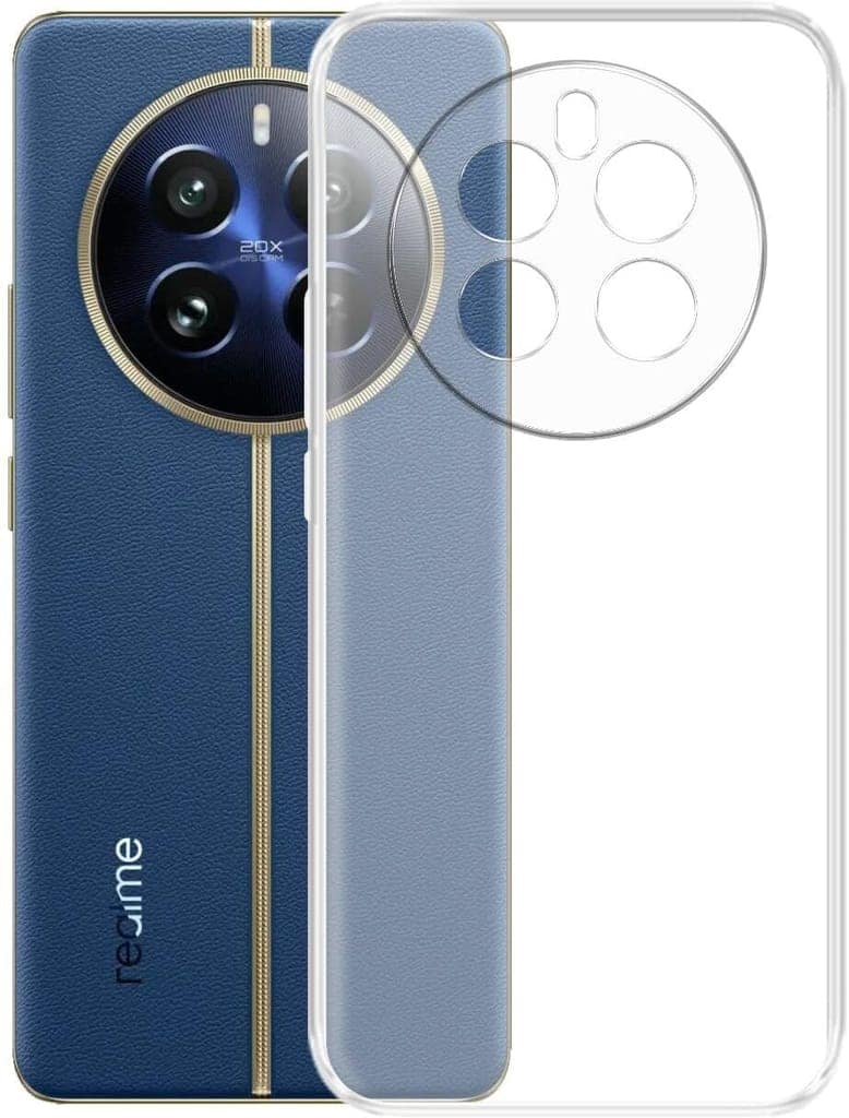 PLUGTECH TPU Ultra Hybrid Clear Camera Protection Back Cover Case for Realme 12 Pro 5G,Realme 12 ProPlus 5G,Realme P1 Pro