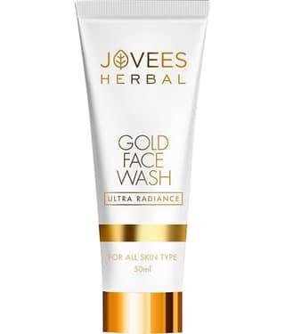 Jovees Herbal Gold Face Wash For Nourished And Radiant Glow For All Skin Types 50 ml (Pack of 1)
