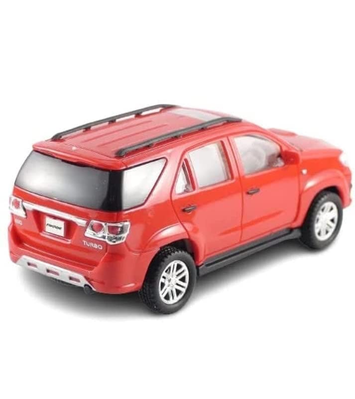 Pull Back Plastic Fortuner Car Toys|Wonderfull Design & Bold Look |Perfect for Kids Fun (Pack of 1, Multicolor) view 2