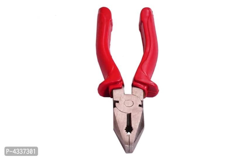 H9 MULTITEC MT-555 Chromium Steel 8" inch Lineman Plier (Red) Pack of 5 ) view 3