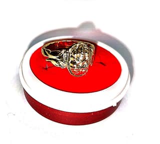 Men's and women's Gold plated Ring