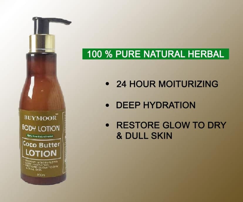 BUYMOOR BODY LOTION COCO BUTTER LOTION 200 ML view 3