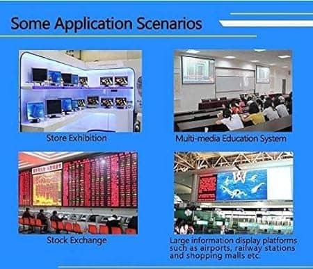 2 Port VGA Splitter Sharing Switch Box 150MHz 1 Input 2 Output VGA Switcher 1 PC to 2 Monitors SVGA/XGA Video Distributor Converter 1920X1440 (VGA Splitter 1 in 2 Out) view 4