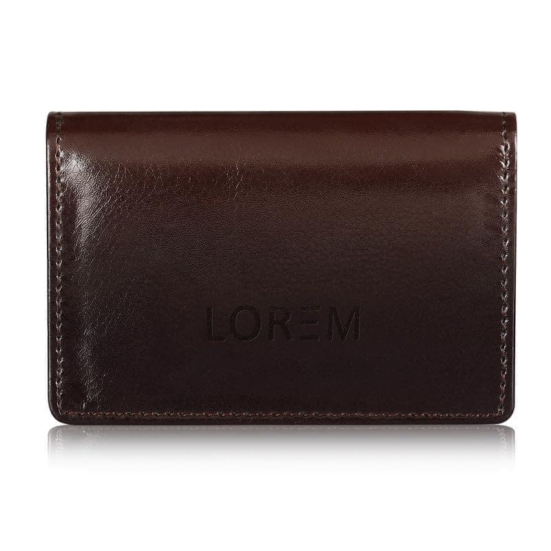 LOREM Mini Wallet for ID, Credit-Debit Card Holder & Currency with Push Button for Men & Women-UF view 3