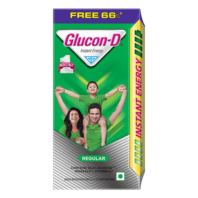 Glucon-D Instant Energy Health Drink - Regular, 75 G view 2