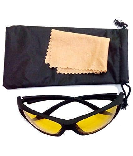 HRINKAR Pilot And Sports Stylish Sunglasses For Men And Women (Grey And Yellow Lens | Black And Black Frame - HCMB319) With Free Paper 3D Glass view 8