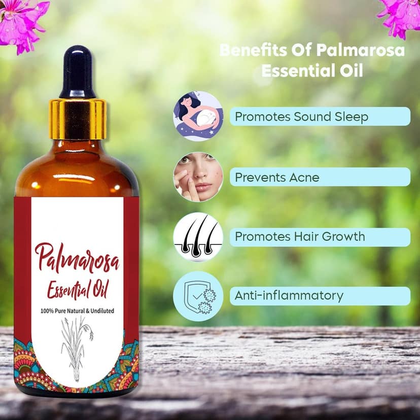 Palmarose Essential Oil view 4
