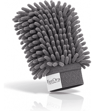 Fezora Microfiber Cleaning Glove for Car, Bike & Home Dusting – Extra Soft Chenille Mitt