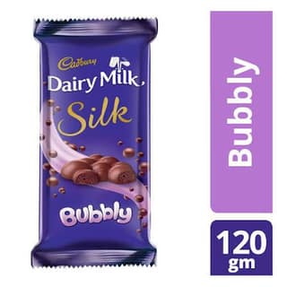 CADBURY BUBBLY CHOCOLATE 120G
