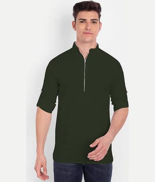 UNI VIBE - Blue Cotton Slim Fit Men's Casual Shirt ( Pack of 1 )