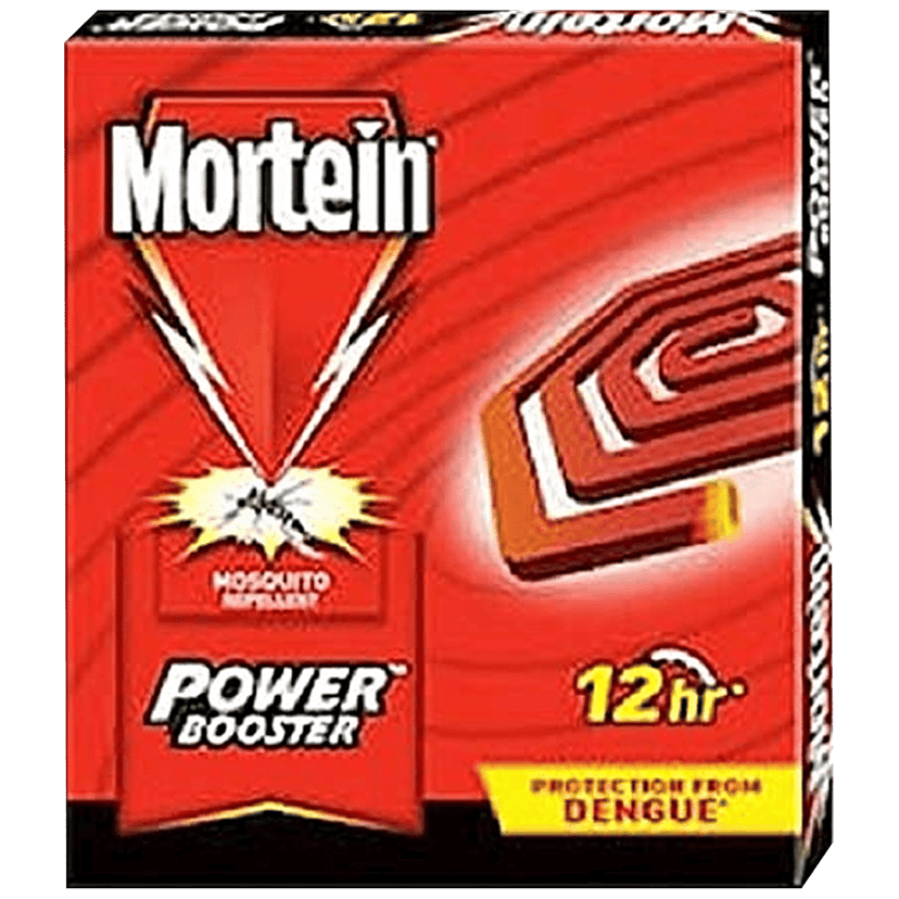 Mortein Power Booster Mosquito Repellent Coil, Pleasant Fragrance, 10 Pcs Carton view 2