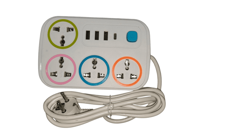 Multi-Function Desktop Hub with USB Charging Ports Extension boardMulti-Function Desktop Hub with USB Charging Ports Extension board