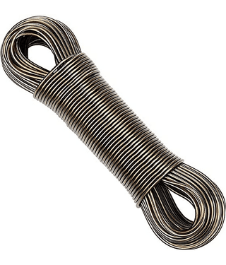 20 Meter Steel Anti-Rust Wire Cloth Rope Assoreted Color (Pack of 1)