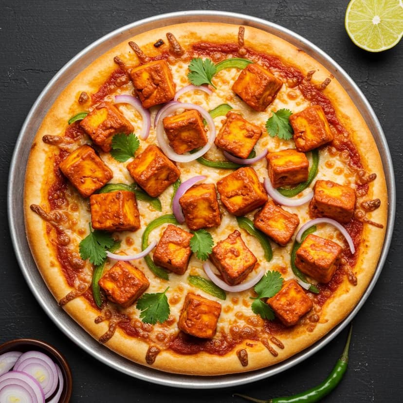 Tandoori Paneer Pizza
