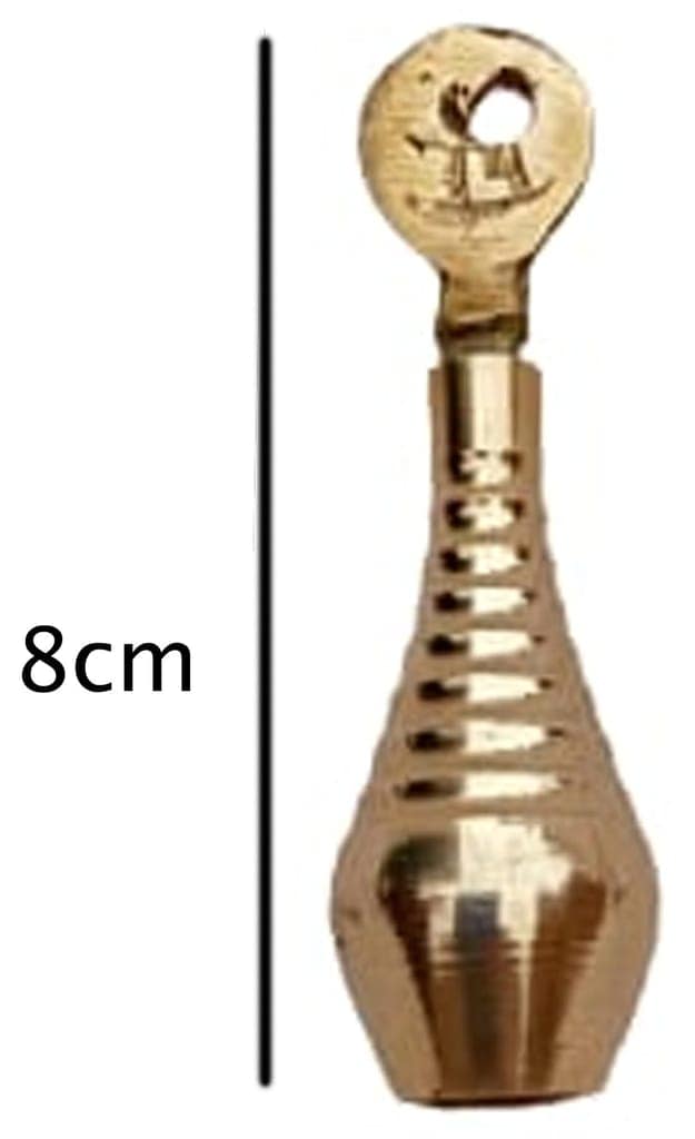 Mii Art brass surmedani with surma use in eye's muckap(size-8cm) pack of 1 pcs. view 4