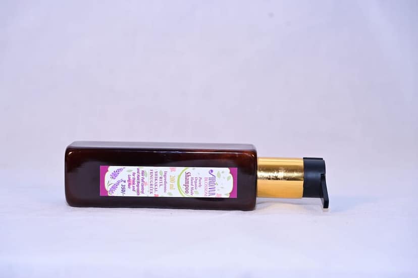 "AROMA BLOSSOM Purely Organic Hand Made Shampoo - 200ml view 3