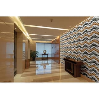 Orientbell Wall Tiles EHG 3D Block Wave Multi 5 Pcs