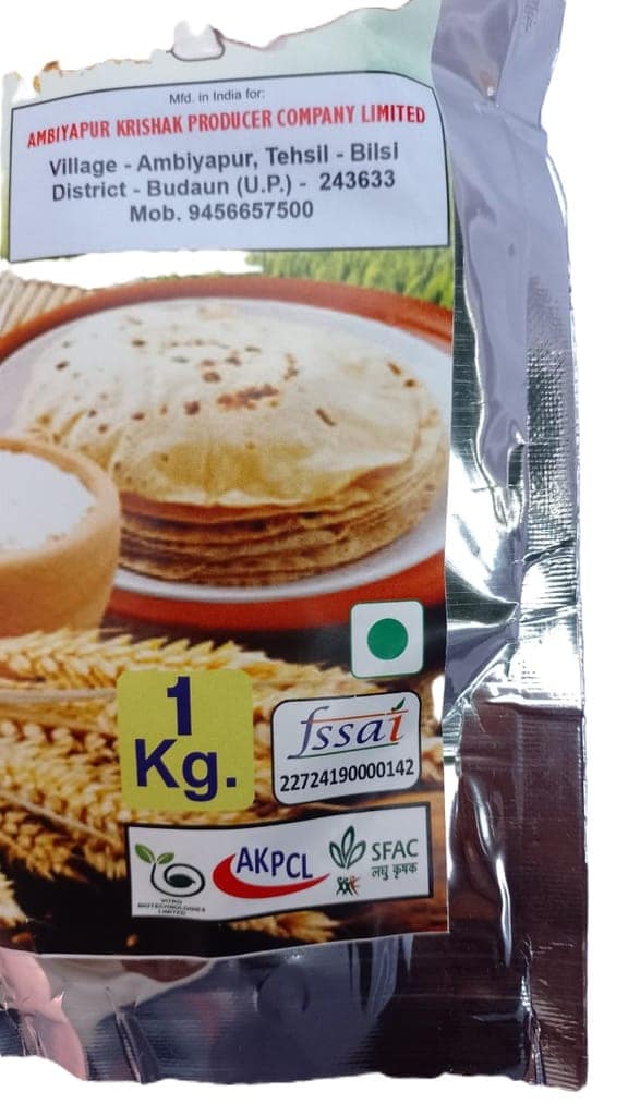 Jai Krishak Fresh Chakki Atta 1 Kg view 4