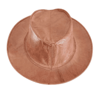 Ganpati Enterprise Handicraft Leather New Generation Outback Hat boy and girl Best Gifting Made by Awarded Indian Artisan Color Brown
