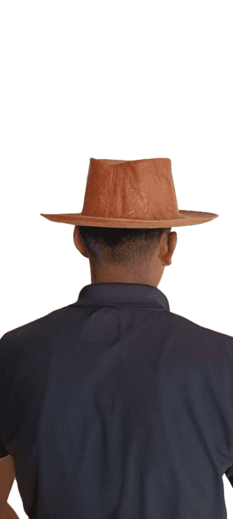 Ganpati Enterprise Handicraft Leather New Generation Outback Hat boy and girl Best Gifting Made by Awarded Indian Artisan Color Brown view 3