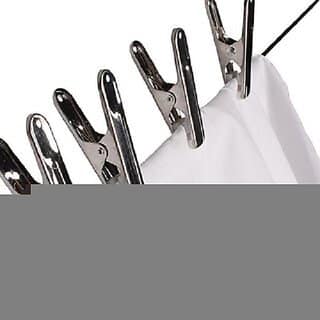 Stainless Steel Cloth Clip (Set of Twelve)