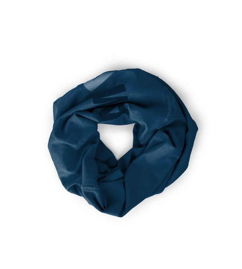 FREECULTR Unisex Bamboo Bandana, Anti Microbial Super Soft & Comfort Fit, Breathable Multipurpose Headband - Printed Pack of 3-Chalk Blue,Cuban Peach,Sapphire Blue view 7