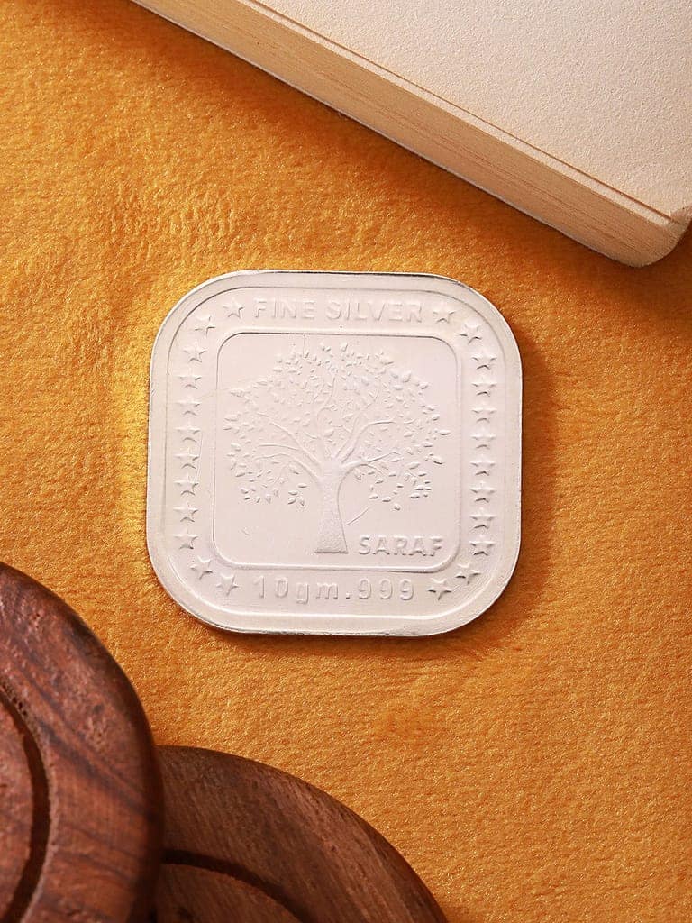 999 Silver Emperor George Square 10 gram Silver Coin view 5
