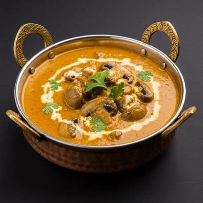 Butter Mushroom Masala