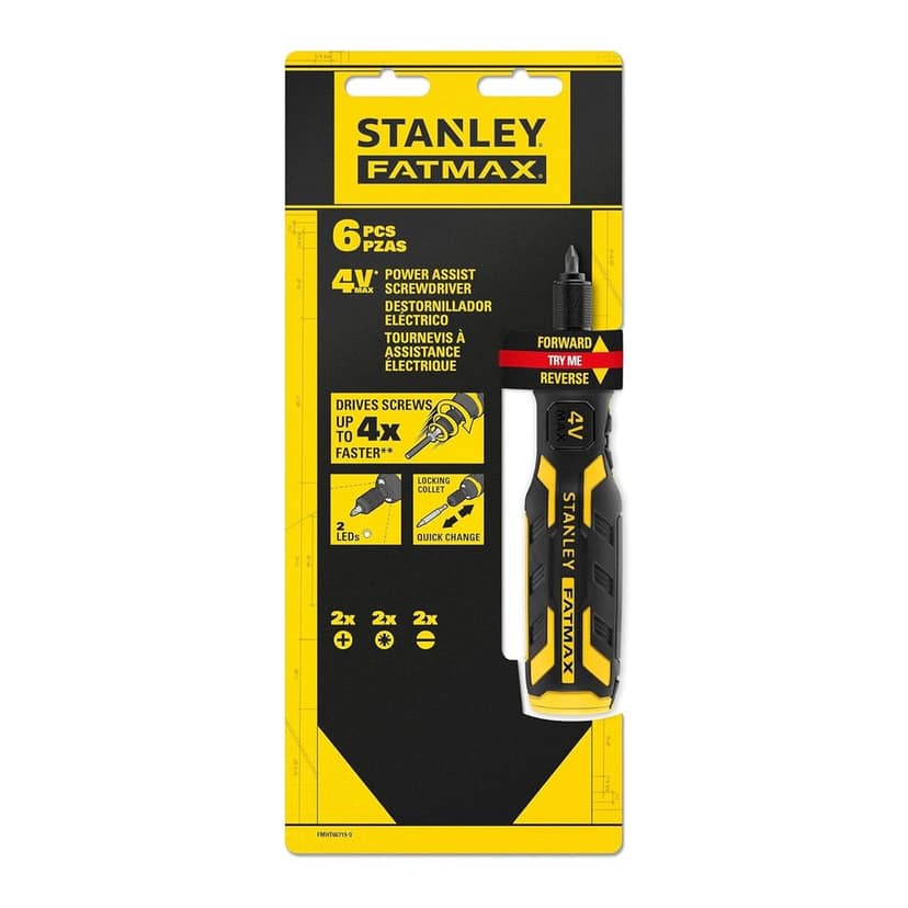 Stanley Screwdriver Set 4V Cordless Power Assisted Screwdriver FMHT66719-0 view 10