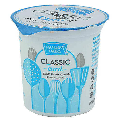 Mother Dairy Dahi - Made From Toned Milk, 200 g Cup