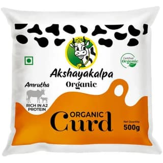 Akshayakalpa Amrutha - A2 Organic Curd, 500 grams